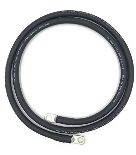 End Game 2 AWG Gauge Premium Battery Cables, Made in The USA, - Product Imagery