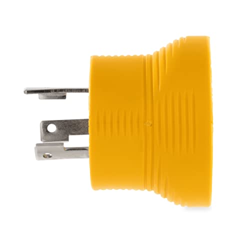 Camco PowerGrip 30 Amp 3-Prong Generator Adapter - Featuring a - Product Imagery