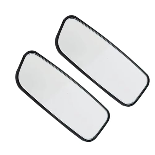 2 Pack Rectangle Blind Spot Mirror, HD Convex Wide Angle - Product Imagery