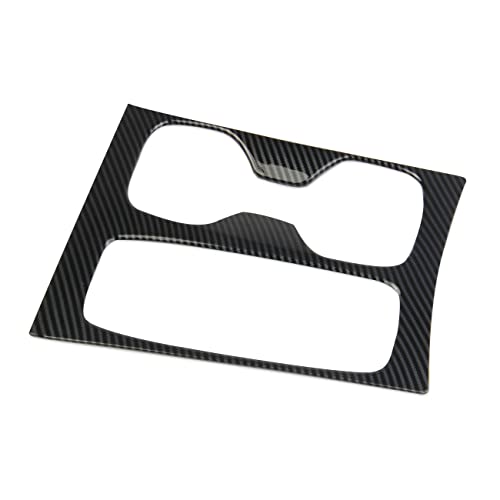 Carbon Fiber Center Console Gear Shift Cupholder Panel Cover - Product Imagery