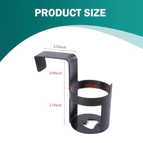 2 PCS Car Hanging Cup Holder, Car Window Glass Seat Armrest Gap - Product Imagery