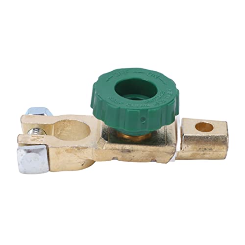 Switch Isolator , Brass Plated Zinc Alloy Knob Type Top Post - Product Imagery