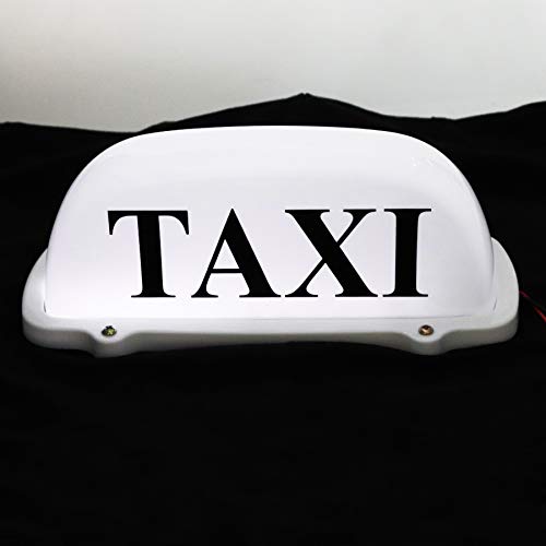 Taxi Cab Roof Top Illuminated Sign Topper Car Top Light - Product Imagery