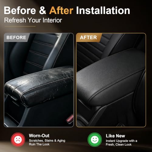 AOMSAZTO Center Console Covers Fit for 2012 2013 2014 2015 2016 - Product Imagery