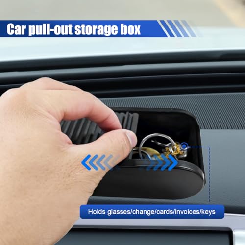 Coin Holder for Car, Universal Portable Auto Change Organizer, - Product Imagery