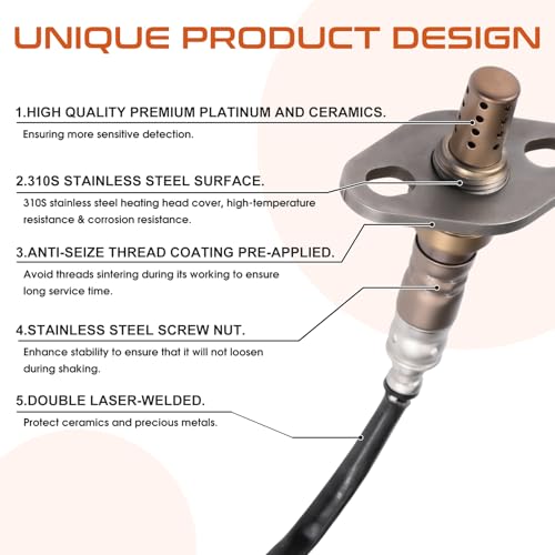 Oxygen O2 Sensor Fit for Toyota Tundra 4Runner Tacoma Sequoia - Product Imagery