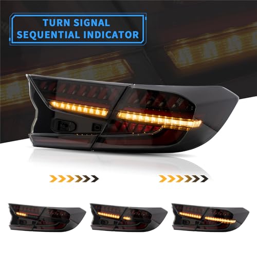 VLAND Led Tail Lights Compatible with Honda Accord 10th Gen - Product Imagery