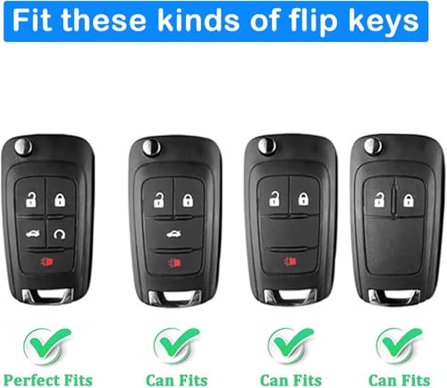 XIYANG TRADE for Chevy Key Fob Cover with Keychain,Premium TPU - Product Imagery