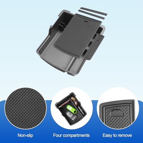 SHAOHAO 2 Pack for 2026 Hyundai Kona Center Console Organizer - Product Imagery