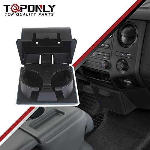 TQPONLY Dashboard Cup Holder Compatible with F250 F350 F450 F550 - Product Imagery
