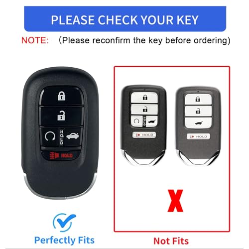 XIYANG TRADE for Honda Key fob Cover with Keychain,Soft TPU - Product Imagery