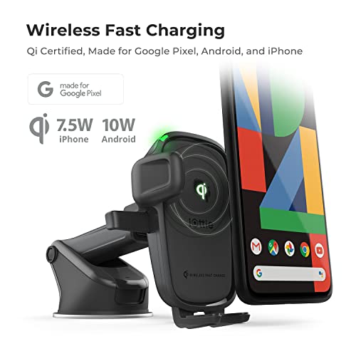 iOttie Car Charger Easy One Touch Wireless 2 Qi Charging - Product Imagery
