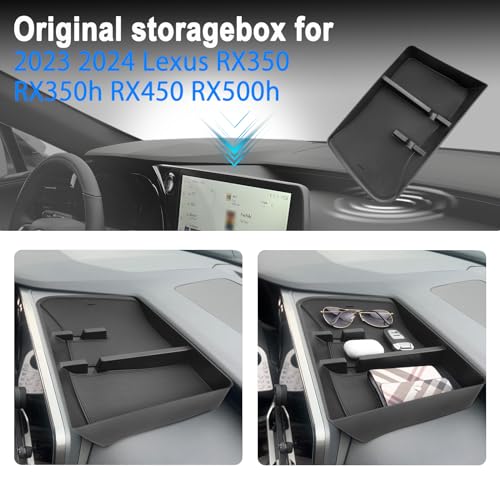 SHAOHAO for 2025 2026 Lexus RX 350 Dash Organizer for 2023 2024 - Product Imagery