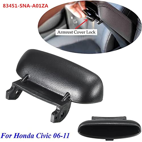 Armrest Cover Lid Lock Center Console Latch for Honda Civic - Product Imagery