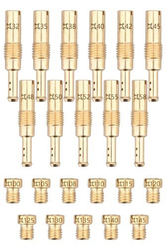 22 PCS Carburetor Jet Kit, Slow Pilot Main Jets Replacement - Product Imagery