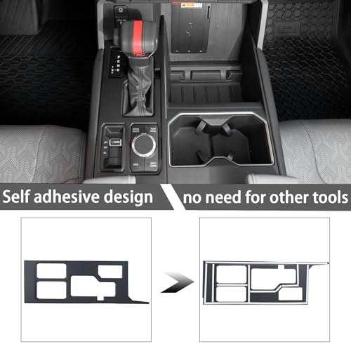 JDMCAR Central Control Gear Shift Panel Trim Cover Compatible - Product Imagery