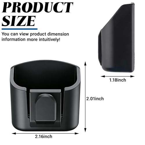 Car Key Fob Holder for Dashboard, Car Garage Key Card Holder, - Product Imagery