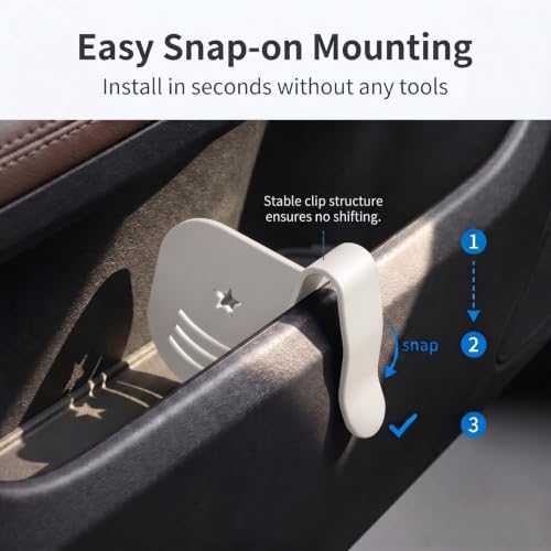 4 PCS Car Door Side Storage Partition, Divider Baffle Car Side - Product Imagery