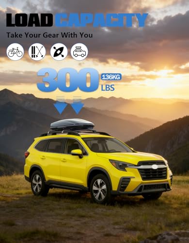 FengYu 300lb Roof Rack Cross Bars for Subaru Ascent 2019-2026 - Product Imagery
