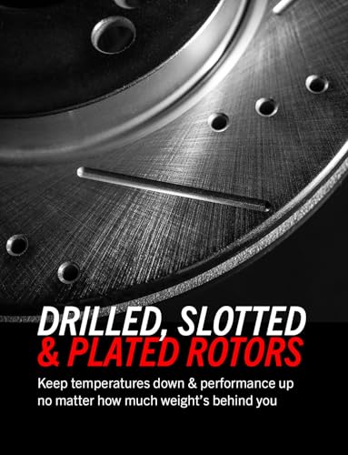 PowerStop Z36 Truck & Tow Brake Pad & Rotor Kit Front K2069-36 - Product Imagery