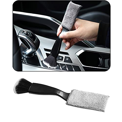 Double Head Brush for Car Clean 1Pack,Car Brushes for Detailing - Product Imagery