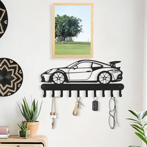 Car Metal Key Holder for Wall - Product Imagery
