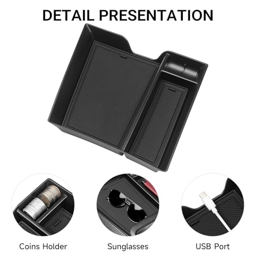 Center Console Organizer Compatible with Chevy 2025 2026 Equinox - Product Imagery