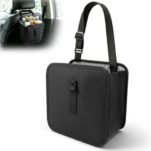 BFXM Car Trash Can, 2.8 Gallons Car Garbage Bag Hanging - Product Imagery