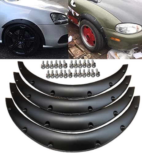 Universal Flexible Car Fender Flares Extra Wide Body Wheel - Product Imagery