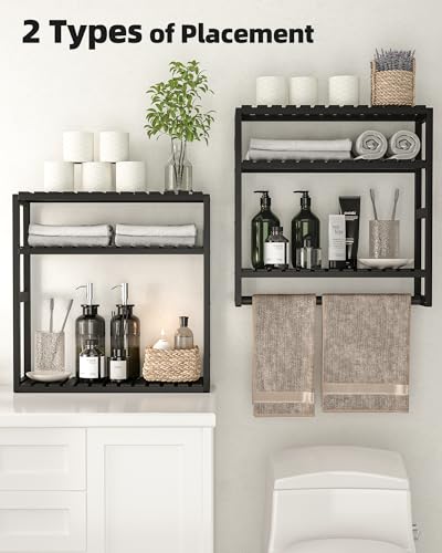 Galood Over The Toilet Storage Bathroom Shelves Wall Mounted 3 - Product Imagery
