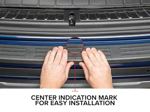 WeatherTech Custom BumperTopper for Honda Pilot, Rear Bumper - Product Imagery