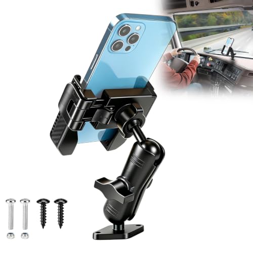 EEEKit Screw Mount Phone Holder: AMPS Base Boat Truck UTV Phone - Product Imagery