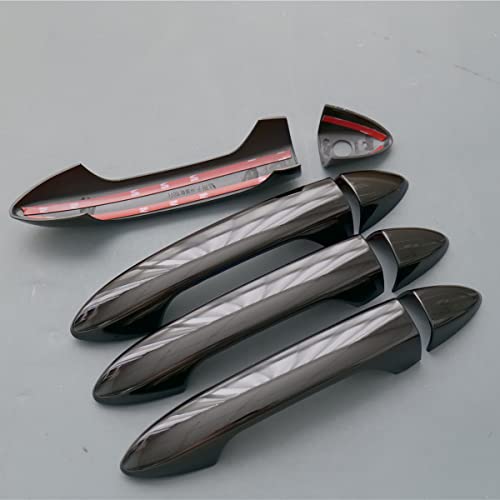 Gloss Black Door Handle Cover Protector For Honda Accord - Product Imagery