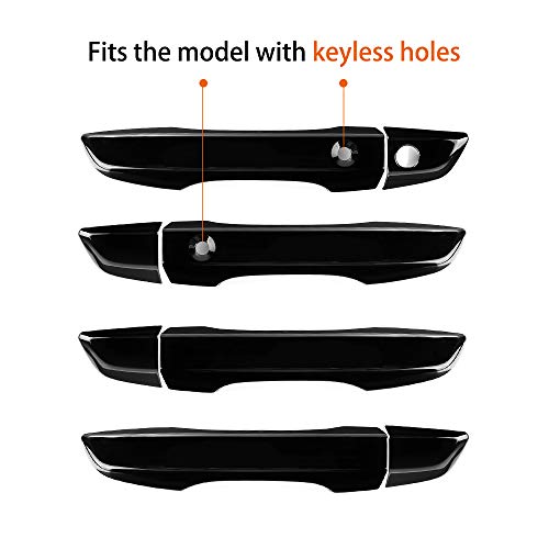 Thenice Door Handle Cover for Honda Civic 2016-2021 -Black - Product Imagery