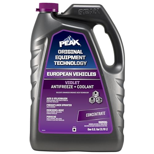 PEAK OET Extended Life Violet Concentrate Antifreeze/Coolant for - Product Imagery