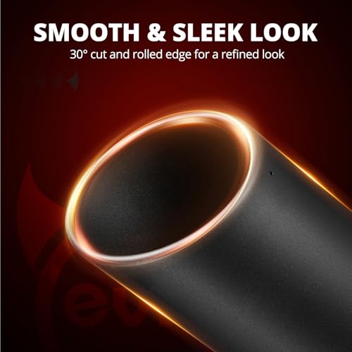 EVIL ENERGY 3" to 5" Diesel Exhaust Tip for Trucks, Universal - Product Imagery