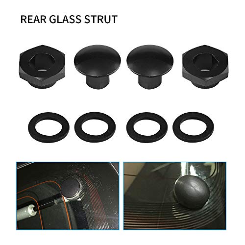 Anxingo Rear Glass Strut Hardware Kit Replacement for Honda - Product Imagery