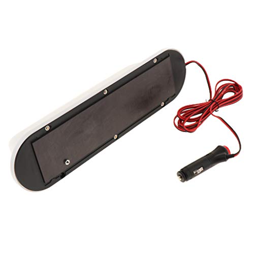 Multiple Colors 12V LED Magnetic Taxi Sign Roof Top Car Super - Product Imagery