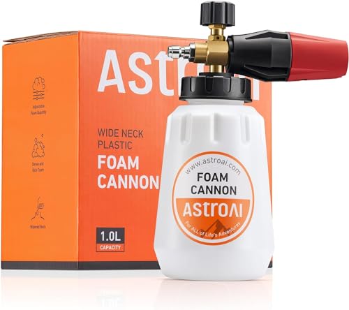 AstroAI Foam Cannon for Pressure Washer with 1/4" Quick Connect - Product Imagery
