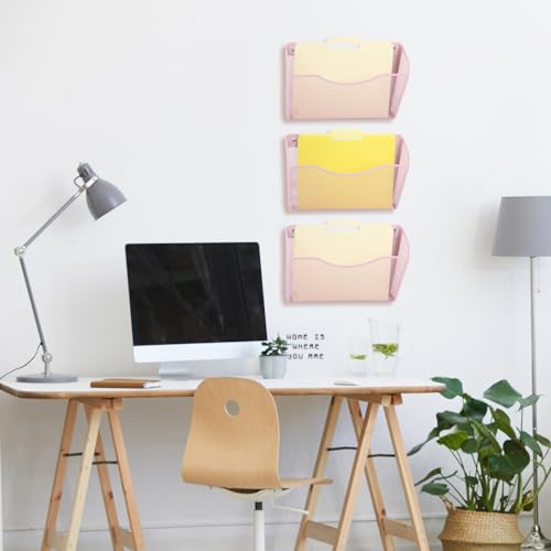 EASEPRES 3 Single Pocket Mesh Hanging File Organizer, Vertical - Product Imagery