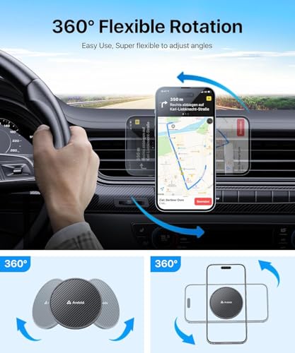 andobil for MagSafe Car Mount [Strong Magnet&Metal Clip] Vent - Product Imagery