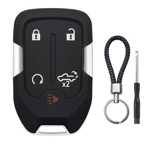 Key Fob Shell Case Replacement Fits for Chevy Silverado 2022 - Product Imagery