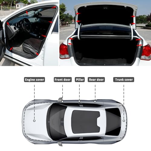 Car Door Rubber Seal Strip,Double Layer L Shape Automotive - Product Imagery