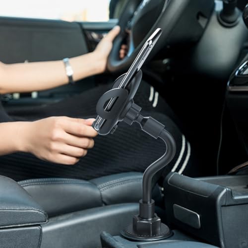 Phone Holders for Your Car, Adjustable Gooseneck Cup Car Phone - Product Imagery