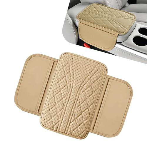 Car Center Console Cover, Cars Armrest Cushion with 2 Storage - Product Imagery