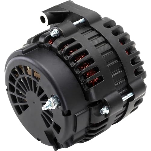 Black Alternator For LS Truck 1999-06 220 Amp High Output AD244 - Product Imagery