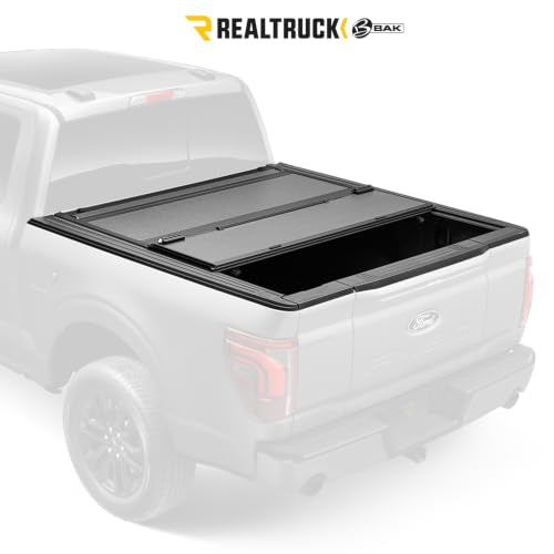 RealTruck BAK BAKFlip MX4 Hard Folding Truck Bed Tonneau Cover | - Product Imagery