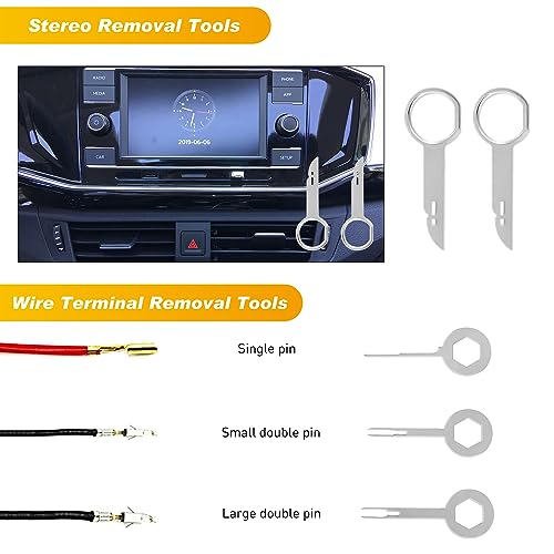 GOOACC 19Pcs Trim Removal Tool Set with Storage Bag - Product Imagery
