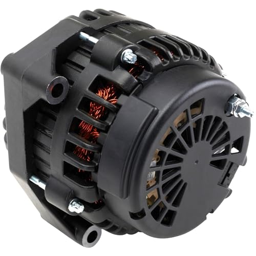 Black Alternator For LS Truck 1999-06 220 Amp High Output AD244 - Product Imagery