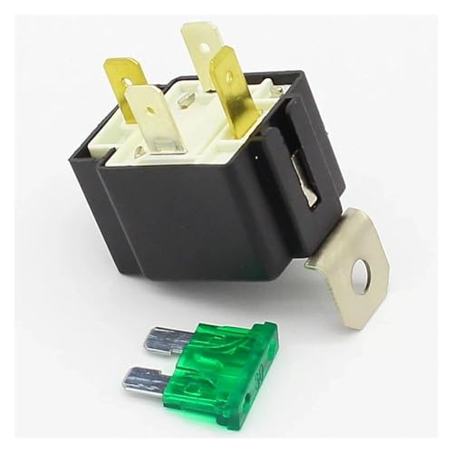 1pc 4 pin 30A relays top Grade Quality Relay with Fuse, Coil - Product Imagery